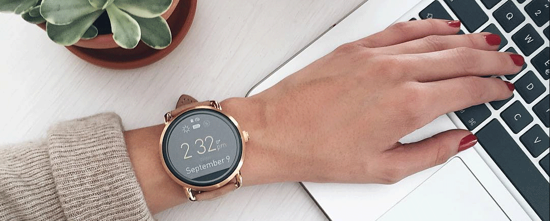 smartwatch fossil q wander