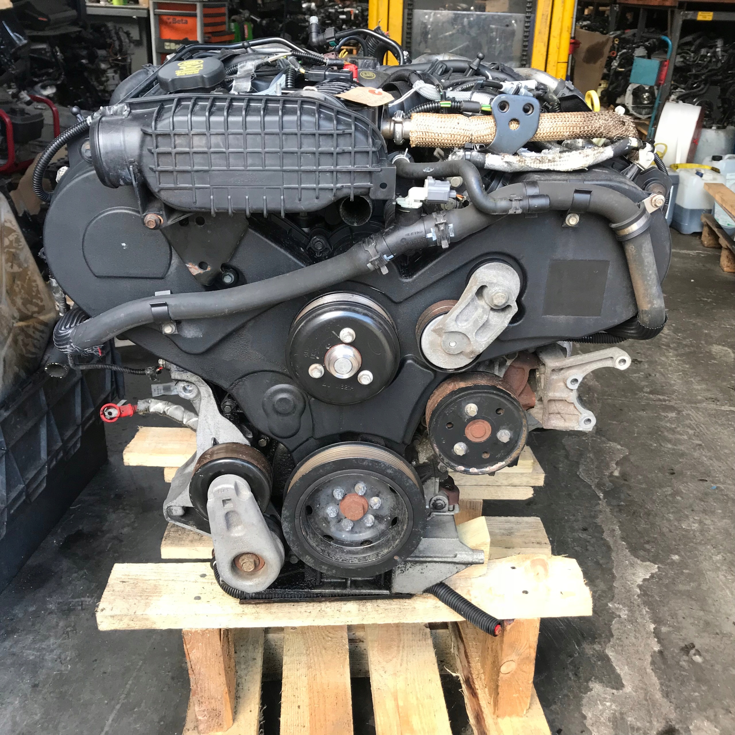 Land Rover Discovery 2.7 Wymiana Silnika Desky