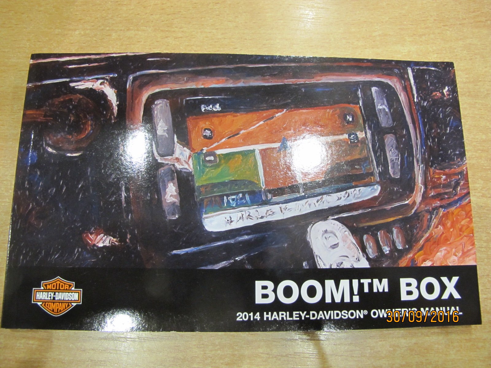 INSTRUKCJA EN Manual BOOM! BOX audio 2014 HARLEY