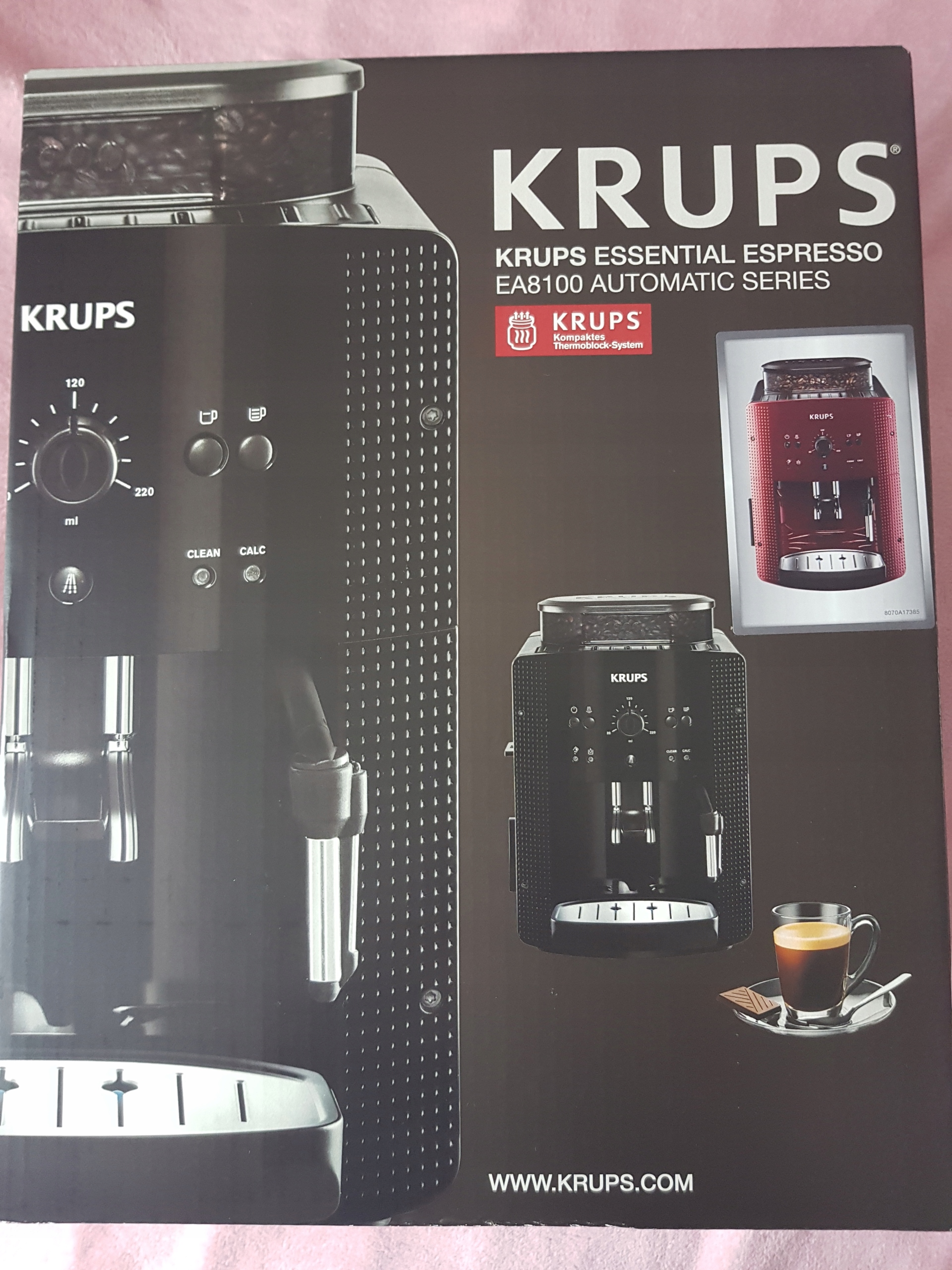 Ekspres automat. KRUPS EA8100 ESSENTIAL ESPRESSO 7625264465