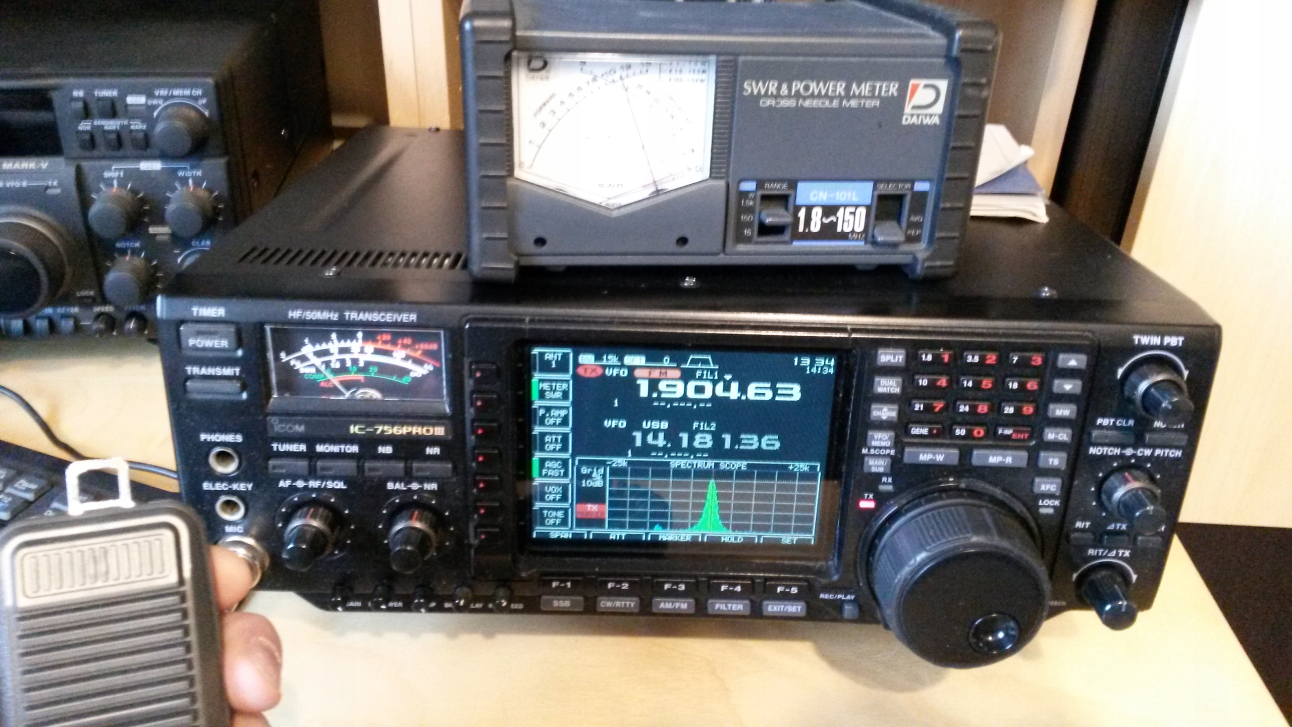 756 PRO III IC756 PRO 3 TRANSCEIVER RADIO 7453181651