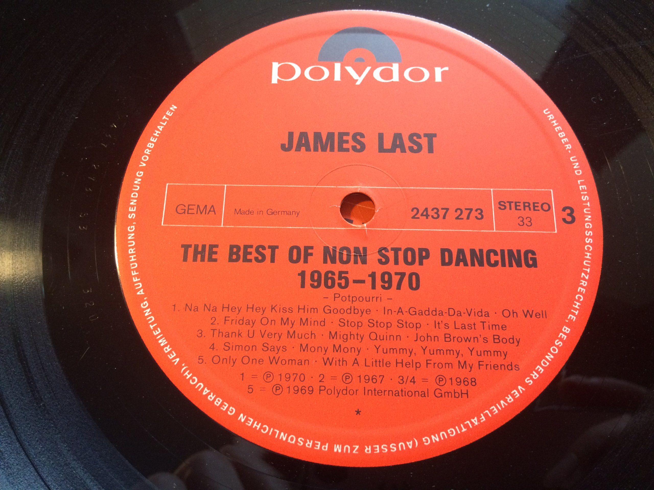 James Last The Best Of James Last Non G G VG 7100978716 Oficjalne 