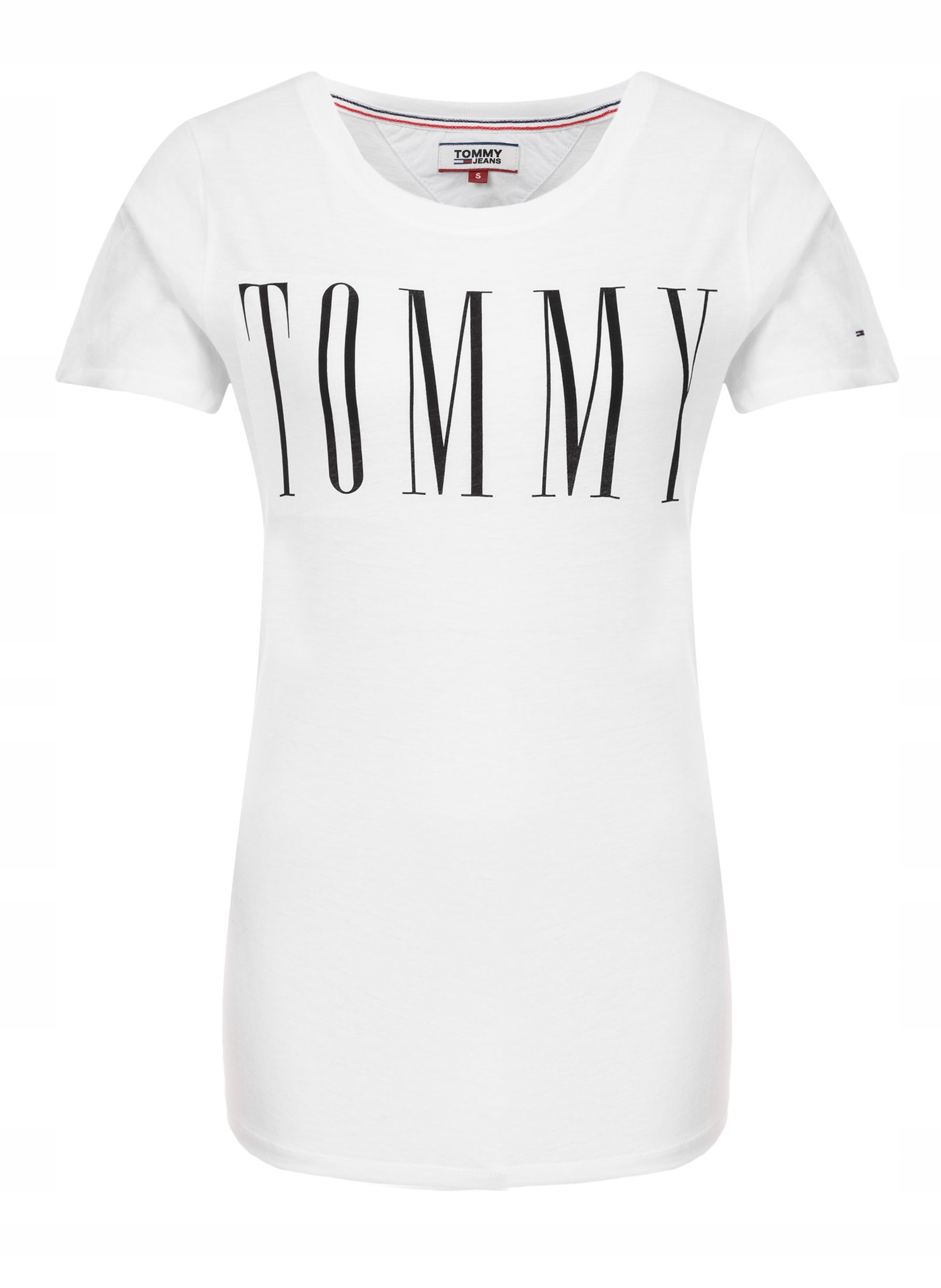 TOMMY HILFIGER BIAŁY TSHIRT DAMSKI / M 7354061683 oficjalne