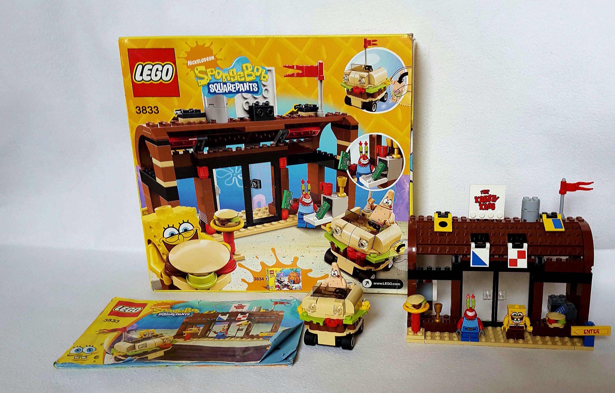 Legospongebobsuper Klocki 182 Elem3833 Legospongebobsuper Klocki 182 Elem3833