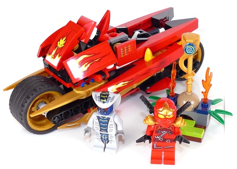 8semka Lego Ninjago 9441 Motocykl Kaia 7452682612