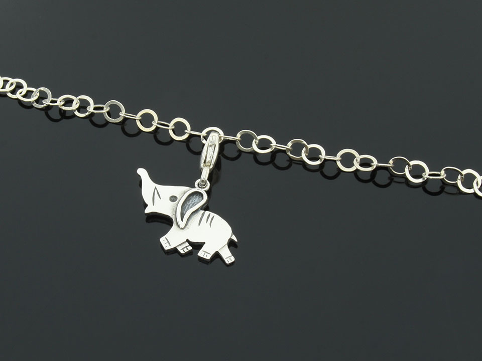 Charms charm zawieszka bransoletki slon sloniem 01 Marka Inna marka