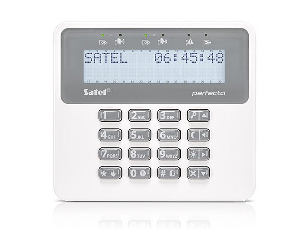 SYSTEM ALARMOWY SATEL PERFECTA 16 GSM PUSH PRF-LCD ZESTAW ALARM APLIKACJA Marka Satel