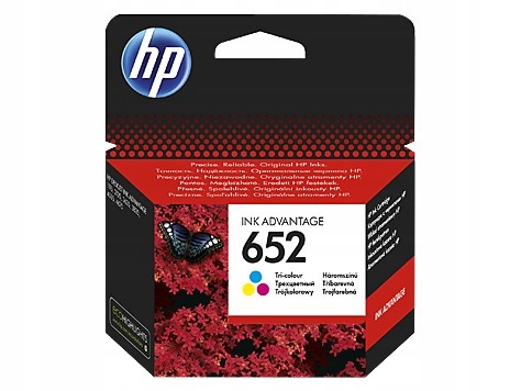 

Tusz Hp 652 kolor oryginał F6V24AE do Deskjet Ia