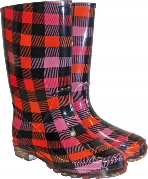 

Buty Gumowe Modne Kalosze Damskie Color r. 41
