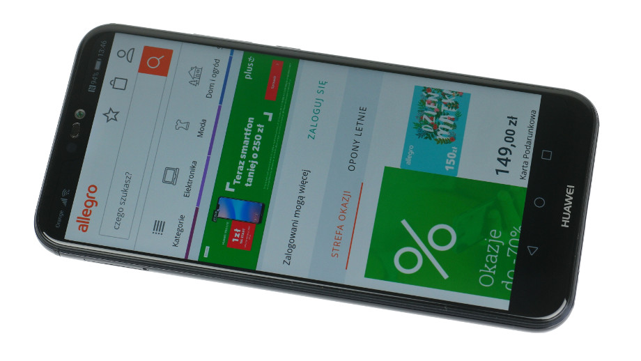 Test smartfona Huawei P20 Lite – średniak z wcięciem ekranowym