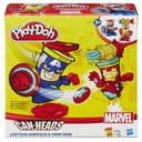 фото mini №1, Description set doppler play - doh b0745 captain america 1 iron man