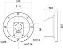 Соединитель dzwonowy насос gr2 двигателя 2,2 5,5 kw hydrolider3, купить с разборки