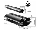 фото mini №2, Profile/ gasket versatile to glass excavators/ tractor 25x18mm - type 07