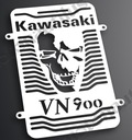 Защита охладитель kawasaki vn 900 czaszka vulcan1, цена в Украине