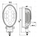 Фара рабочая led с держателя, ручкой 1800 люменов 8 led2, купить в Украине