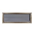 фото mini №4, Lattice ventilation fireplace grilles 17x49 rustic with blinds durable