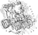Трос спидометра honda mt 50 s 80-823, купить с разборки