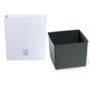 фото mini №1, Flowerpot with cartridge square 22x22 ratan flowerpot