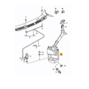 Бак омывателя fabia и 00-08 fabia ii 07-103, купить с разборки