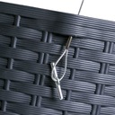 фото mini №3, Flowerpot wall-mounted+ irrigation rattan 25, 5xh22cm