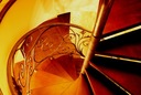 фото mini №6, Stairs curved internal forged balustrady forged