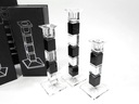 фото mini №4, Complete crystal candlestick makers 29+ 25+ 20cm (895)