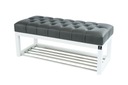 фото mini №1, Cabinet shoes with seat emra wood 65 x 40 x 40 centimeters white
