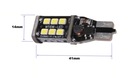 Лампочка led t15 12v canbus 560lm w16w3, купить с разборки