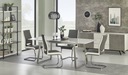 фото mini №10, Halmar k259 chair gray/ white