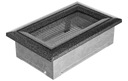 фото mini №5, Lattice ventilation colored grilles oskar 11x17 centimeters black-silver