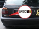 Эмблема значок mkiii до vw golf jetta vento mk34, купить из Польши