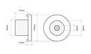 фото mini №3, Lattice ventilation autoaktywna fi 100 mm - white - warmth saver