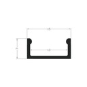 фото mini №13, Profile led backlight narrow p4 1m white+ glass dairy c1