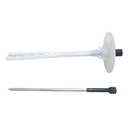 фото mini №4, Pin to polystyrene woolen з shank metal 30 centimeters