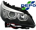 Фары фары bmw 5 e60 e61 led angel eyse depo2, купить в Украине