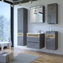 фото mini №6, Cabinet low gray gloss galaxy graphite