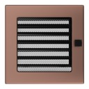 фото mini №8, Lattice ventilation galvanized grilles 17x17 centimeters copper