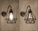 фото mini №2, Lantern wall-mounted wall lamp в style loft renault e27 black