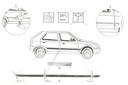 Volvo xc60 2008 - 2017 листви сторона4, купить из Польши