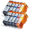 Zestaw tuszy Premium Toner & Ink PGI-525-10X-CH-PREMIUM-XL 10 szt.