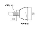 фото mini №6, Pto shaft coupling honda accord 2.0 03 - 08, frv, crv 2