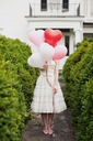 фото mini №2, Balloons hearts red wedding 100 pcs anniversary wedding birthday helium xxl