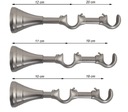 фото mini №15, Cornice double 19 mm+ 19 mm 240 centimeters