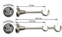 фото mini №15, Cornice single 25 mm 120 centimeters