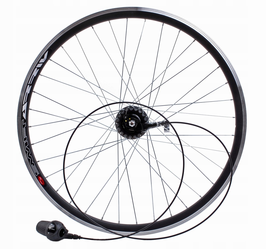 Kolo 28 Alu Shimano Nexus Inter 7 Rychlostních Stupňů Černé