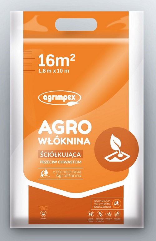 AGROWŁÓKNINA AGRO-MARINA + SZPILKI 1,6x10m