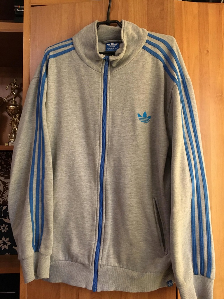 bluza adidas rozpinana niebieska bluza adidas rozpinana niebieska