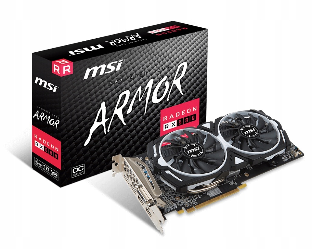 MSI RADEON RX 570 ARMOR OC 8GB 256 PCI-E GDDR5