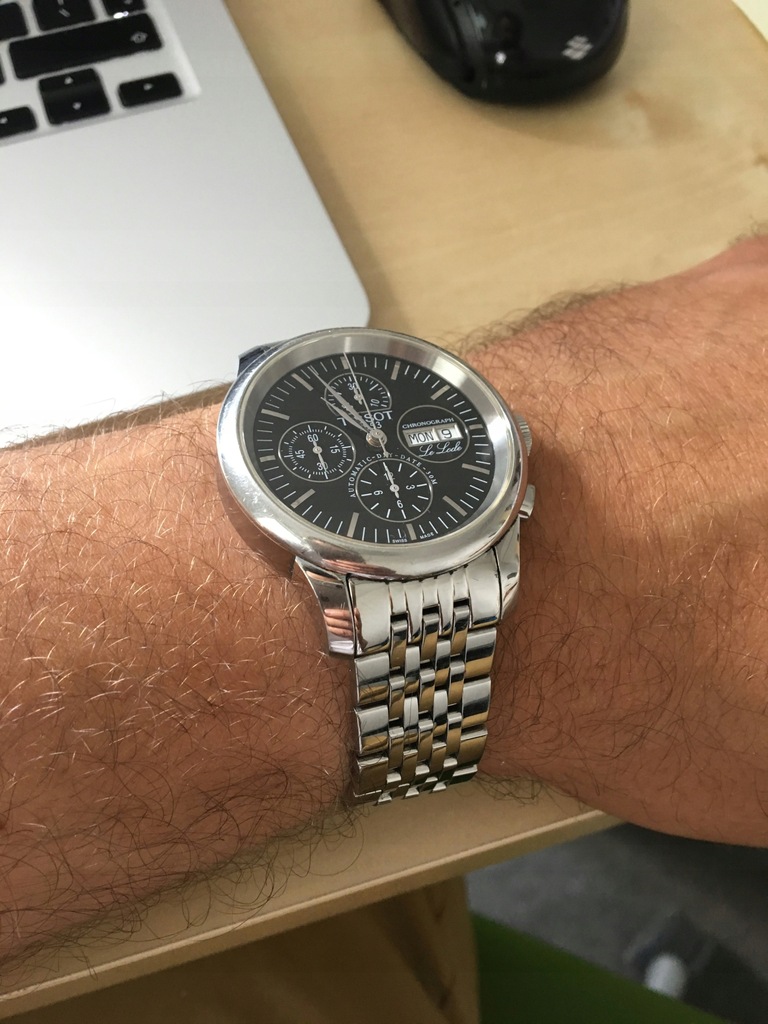 tissot le locle valjoux chronograph