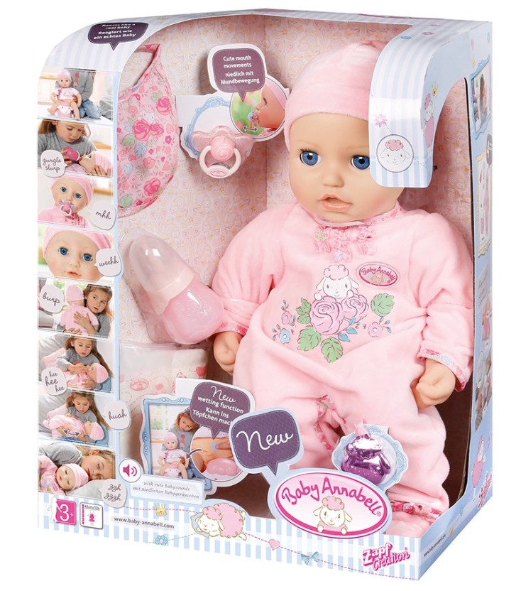 LALKA BABY ANNABELL ORYGINAŁ ZAPF CREATION